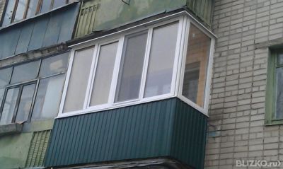 Обшивка проф листом на 3 м балкон проф лист на балкон 3 м от.