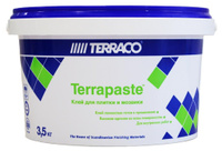 TERRACO Terrapaste клей для плитки и мозаики для внутренних работ готовый (3,5кг)