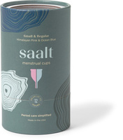 Менструальная чаша Duo Pack — маленькая/обычная — набор из 2 шт. Saalt, мультиколор