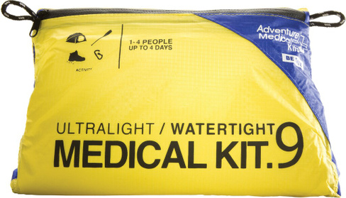 Сверхлегкая/водонепроницаемая аптечка первой помощи калибра.9 Adventure Medical Kits