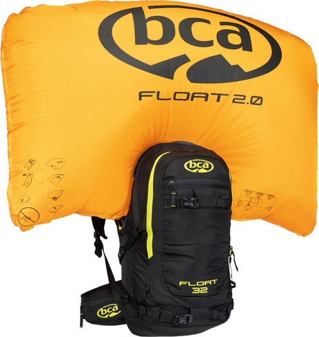 Комплект лавинных подушек безопасности Float 32 Backcountry Access, черный