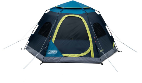 Палатка Camp Burst Dark Room на 4 человека Coleman, синий