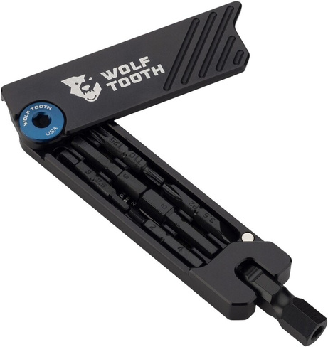 Многофункциональный велосипедный шестигранный ключ на 6 бит Wolf Tooth Components, синий