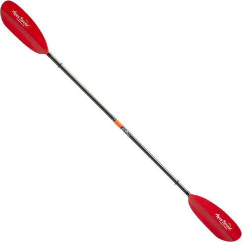 Гибридное двухкомпонентное весло для каяка Sting Ray Posi-Lok Aqua Bound, красный
