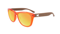 Поляризованные солнцезащитные очки Premiums – детские Knockaround, оранжевый