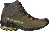 Кожаные походные ботинки Ultra Raptor II GTX среднего размера — мужские La Sportiva, зеленый
