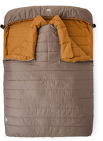 Siesta 20-местный спальный мешок с капюшоном REI Co-op, серый