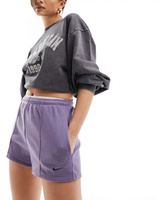 Фиолетовые шорты Nike French Terry