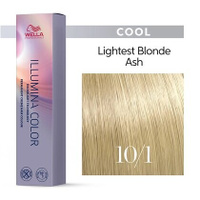 Стойкая крем краска Illumina Color 10/1 (яркий блонд пепельный) 60 мл.