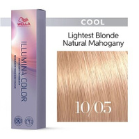 Стойкая крем краска Illumina Color 10/05 (яркий блонд натуральный махагоновый) 60 мл.
