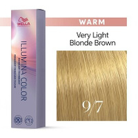Стойкая крем краска Illumina Color 9/7 (очень светлый блонд коричневый) 60 мл.