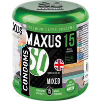 Презервативы Maxus Mixed, 15 шт.