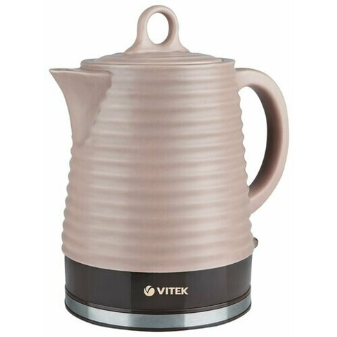 Чайник Vitek VT-1135 BN коричневый/розовый VITEK
