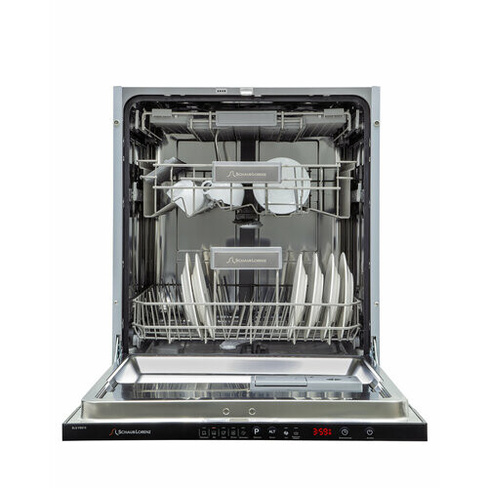 Посудомоечная машина встраиваемая Schaub Lorenz SLG VI6610, 60см, турбосушка, 3 корзина, луч на полу, защита от протечек