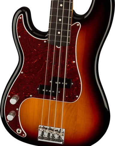 Fender American Professional II Precision Bass для левой руки, накладка на гриф из палисандра, 3 цвета Sunburst American