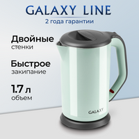 Электрический чайник с двойными стенками GALAXY GL0330 салатовый GALAXY LINE