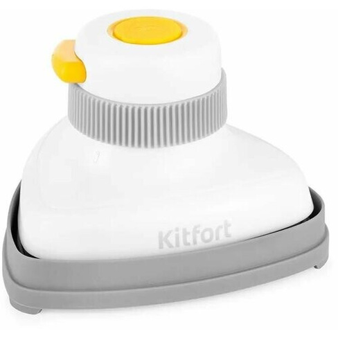 Отпариватель ручной KitFort КТ-9131-1, белый / желтый Kitfort