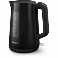 Чайник PHILIPS, мощность 2200Вт, объем 1,7л, пластик, черный Philips