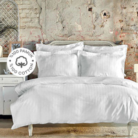 Karaca Home Charm Ярко-белый Комплект постельного белья из 100 % хлопка