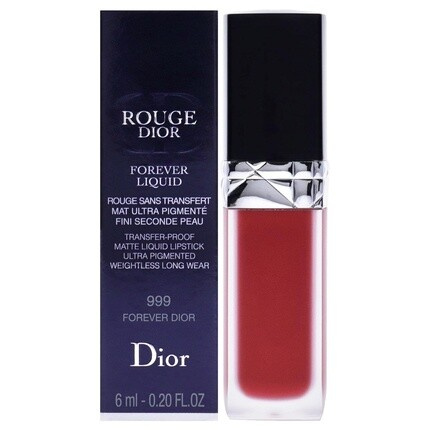 Christian Dior Rouge Dior Forever Liquid Matte 999 Forever Dior Губная помада для женщин 0,2 унции