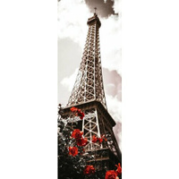 Фотообои Decocode флизелиновые 11-0082-KB Любовь в Париже 2,8*1 мелкая вертикальная фактура