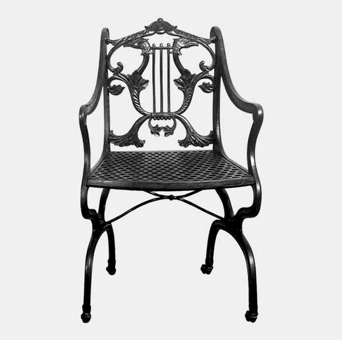 Кресло каслинское литье