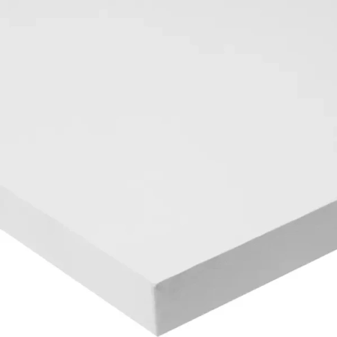 Деталь мебельная ЛДСП 600x250x16 мм кромка со всех сторон цвет белый премиум Без бренда None