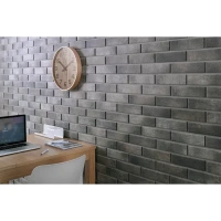 Плитка клинкерная Cerrad Loft brick pepper серый 0.6 м² CERRAD