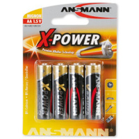 Элемент питания ANSMANN X-POWER (АА) 5015663 LR6 BL4