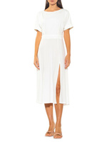 Платье миди lana с вырезом лодочкой Alexia Admor Off white