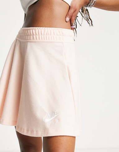 Розовая юбка из пике Nike Air