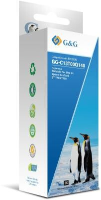 Чернила G&G GG-C13T00Q140 черный140мл для Epson EcoTank 7700/7750