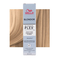 Мягкий тонирующий крем для блондирования Wella Blondor Plex Cream Toner Crystal Vanilla /36 60 мл