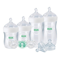 Бутылочки для кормления, подарочный набор Nuk Simply Natural with SafeTemp
