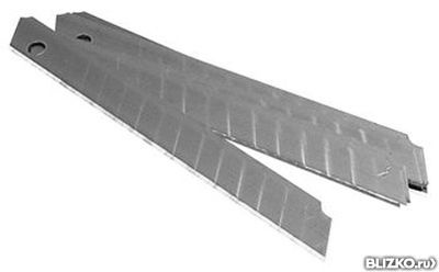 Лезвие для ножа 18 мм, 10 шт 11990 (20) Китай
