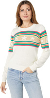 Пуловер из смеси хлопка с длинными рукавами и круглым вырезом Chaser, цвет Cloud