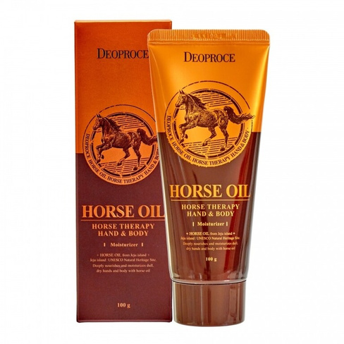 Крем для тела Deoproce Hand & Body Horse Oil