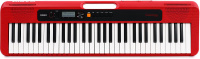 Casio Casiotone CT-S200 61-клавишная портативная клавиатура-аранжировщик - красная CT-S200RD