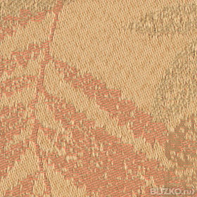 Жалюзи вертикальные тканевые Флора 2853 оранжевый