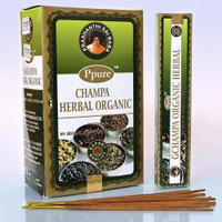 Благовония Herbal Organic Ppure ( 15 гр ) на белом угле с пыльцой