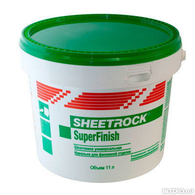 ШПАТЛЕВКА DANOGIPS SuperFinish 18кг /11л/ SHEETROCK