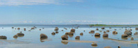 Картина-постер Панорама Ладожского озера 25х70