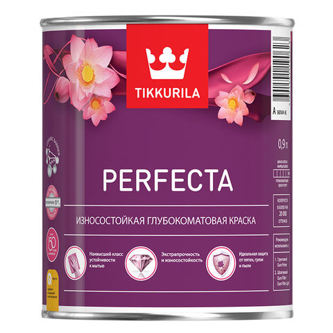 КРАСКА TIKKURILA Perfecta (А) 2,7Л гл/мат интерьер