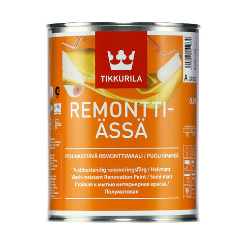 КРАСКА TIKKURILA Remonti-Assa (А) 2.7Л п/мат