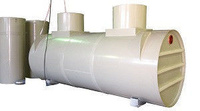 Жироуловитель для канализации 30 л/сек (108 куб/час)