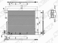 Радиатор кондиционера MERCEDES M-CLASS W164 05-