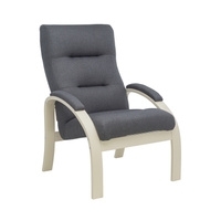 Кресло для отдыха "Лион", слоновая кость, жаккард "Мальмо 95"