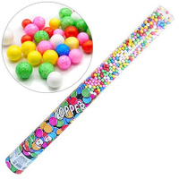 Хлопушка Разноцветные пластиковые шарики 58 см KWELT