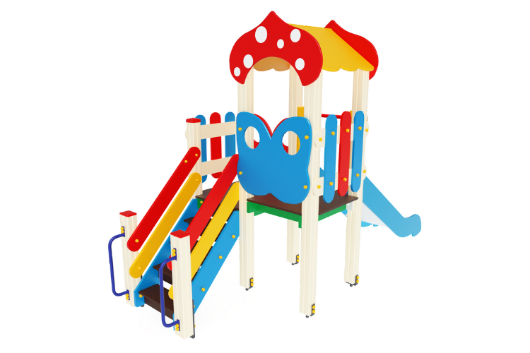 Детский игровой комплекс для детей 3-7 лет ДИК 03-1602 Полянка от ...