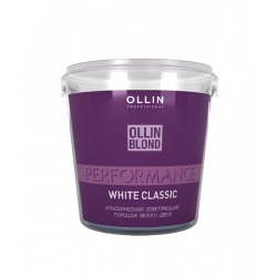 Классический осветляющий порошок белого цвета Performance White Classic Ollin Professional